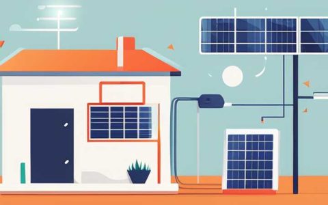 How to charge solar energy in the house