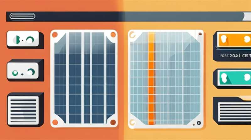 How to open the exhaust of solar energy