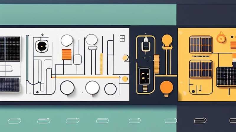 How to set up solar circuit board lights