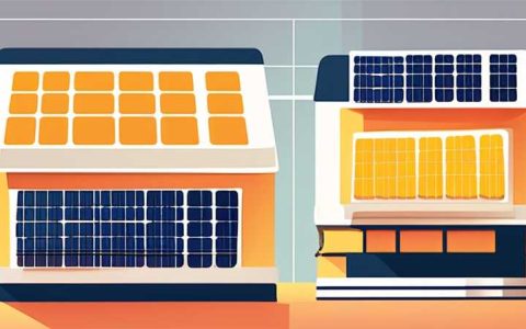 How do solar panels discharge during the day?