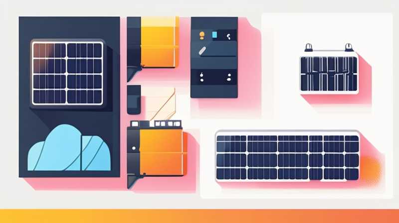 How to make large solar panels