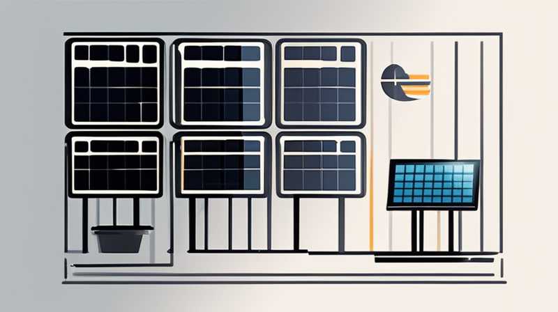 Why do solar panels show