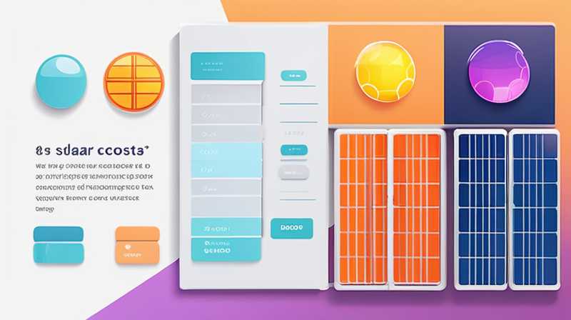 How much does solar panel surface glass cost