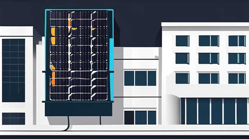 How to remove the positive and negative poles of solar panels