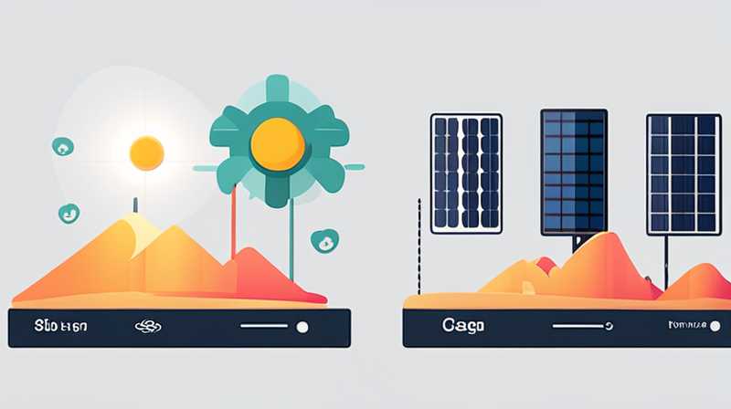 Where is the solar medium located?