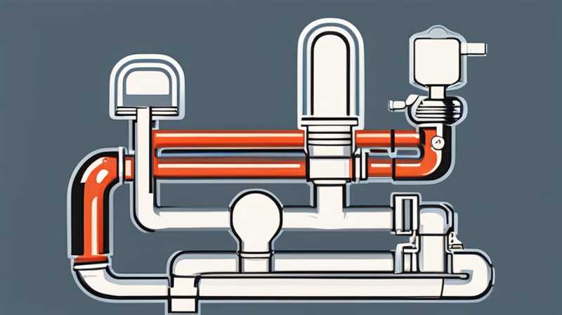 How to connect the pipe to the solar air release valve