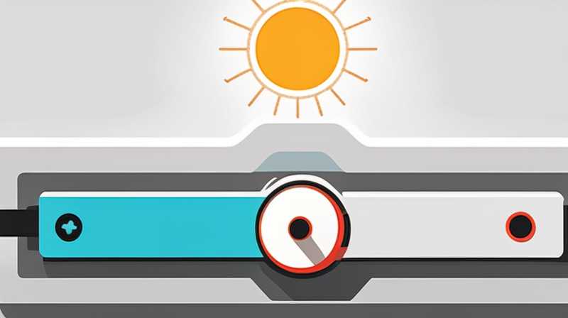 How to connect the solar tube to the switch