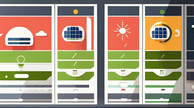 How many degrees is the solar energy set to?