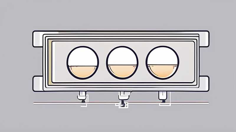 How to install two sensors on solar lights