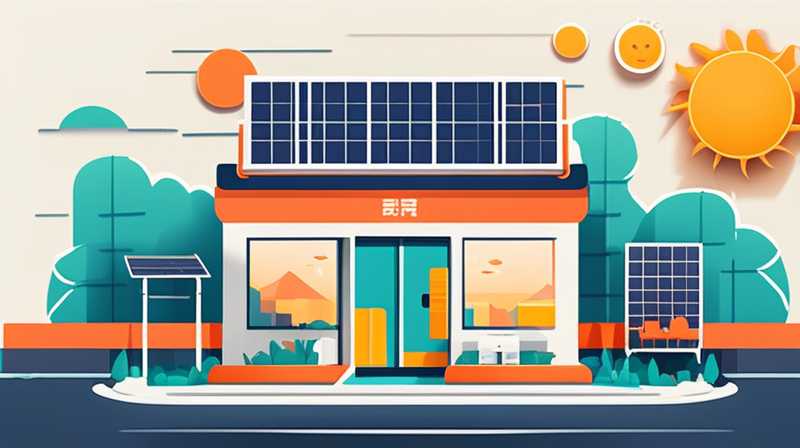 Where is the solar energy repair shop in Zhaozhuang?