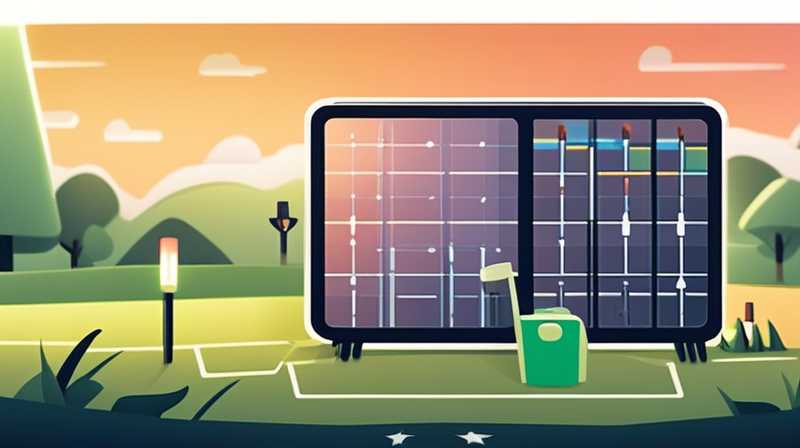 What kind of battery is best for solar lawn lights?