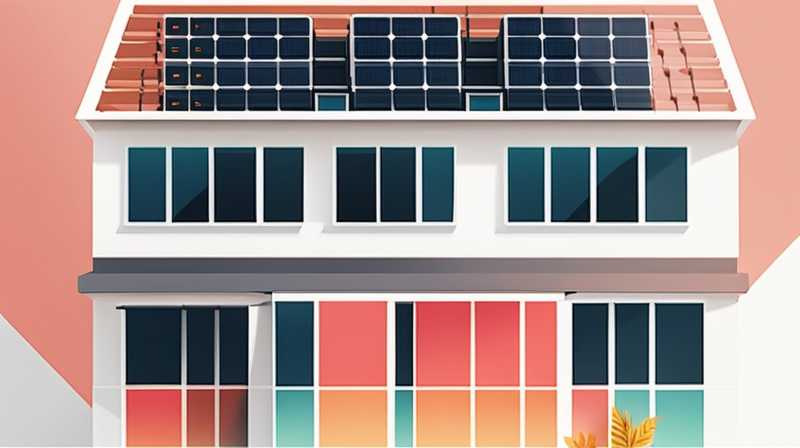 What are exterior solar panels?