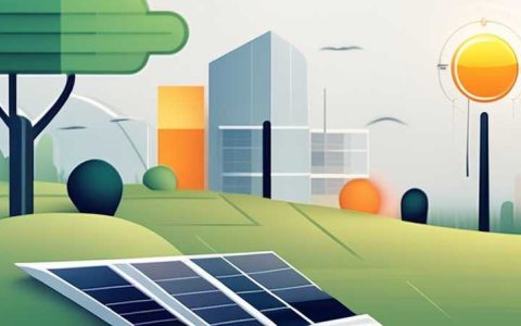 What controls the solar lights?