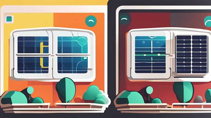 What does window-type solar energy mean?