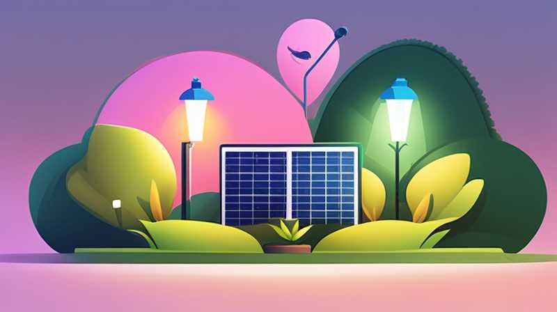 What are the maintenance of solar garden lights?