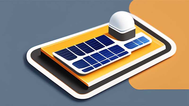 What is a solar energy absorbing device called?