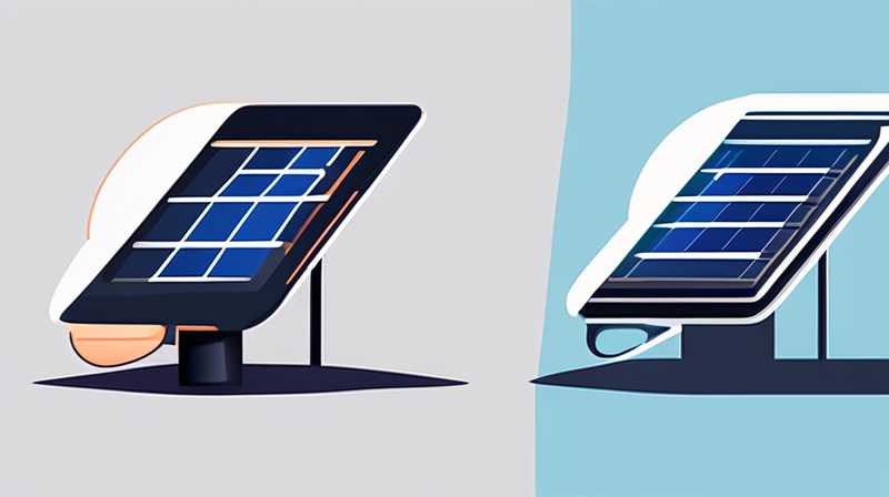 What is the voltage of the solar charging panel?