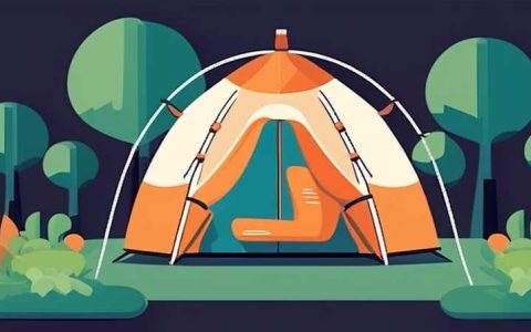 How to install outdoor tent solar lights