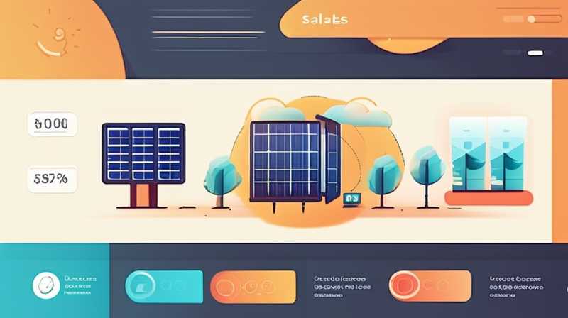 How to make money from solar energy sales