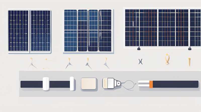 How to install 220v solar energy for household use