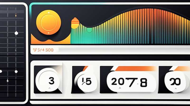 How to calculate solar power level