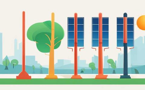 How to connect solar street lights to batteries