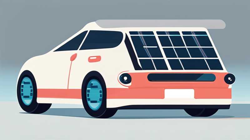 How to generate electricity by installing solar energy on the car