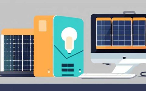 How to connect two computers with solar energy