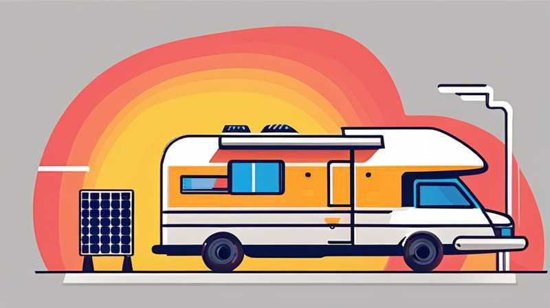 How many volts does the solar power supply for RV conversion