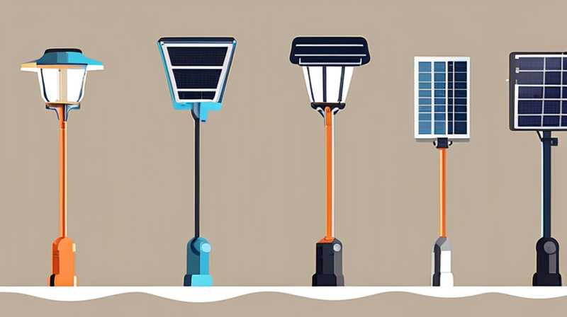 How much does it cost to clean old solar street lights?