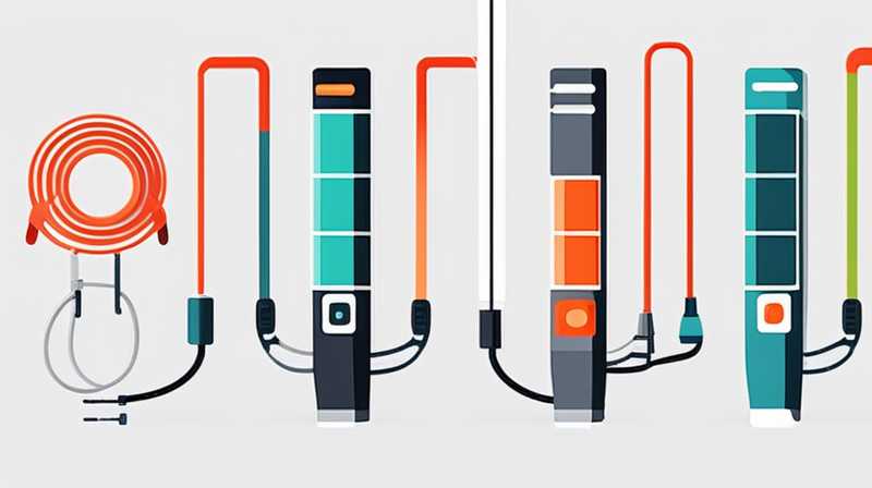 How to plug in the solar tube wire