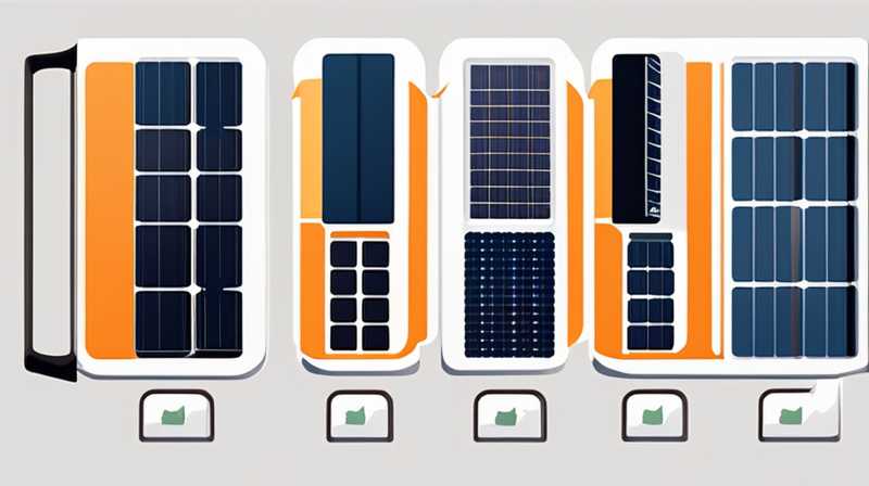 How to assemble a small solar panel into a large one