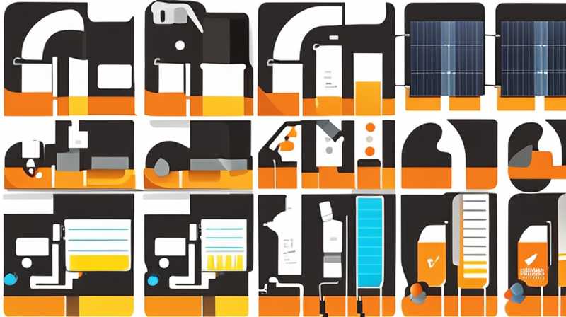 How to flush the self-priming pump with solar energy