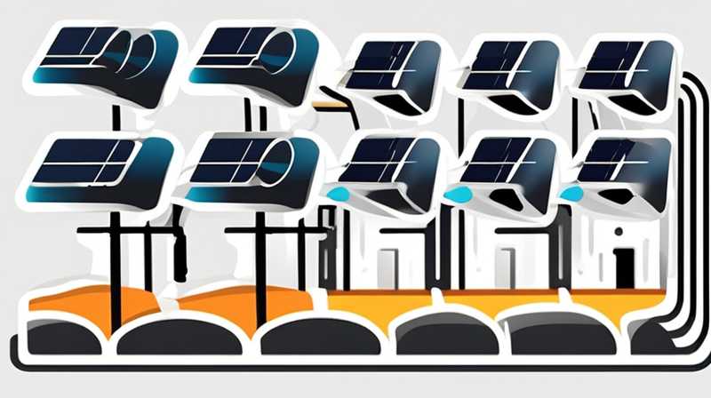 How to connect solar power cells in series