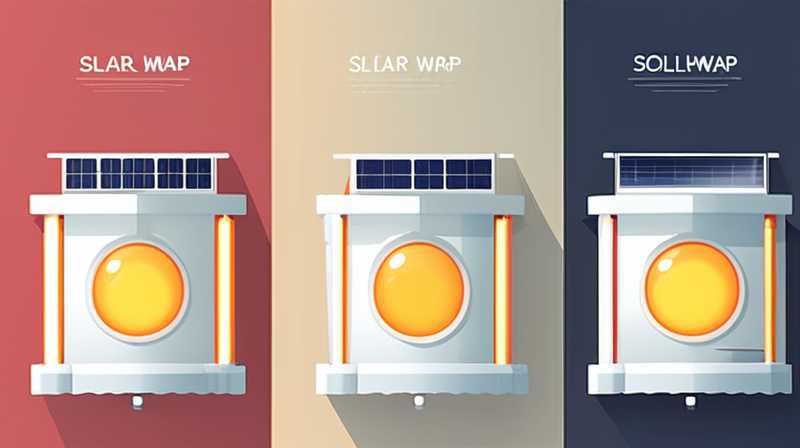 How to install solar lamp pole wrap