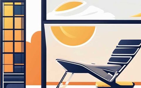 How to hide solar energy on open-air balconies