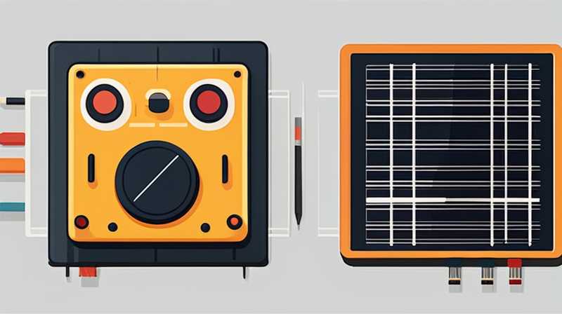 How to weld resistors on small solar panels