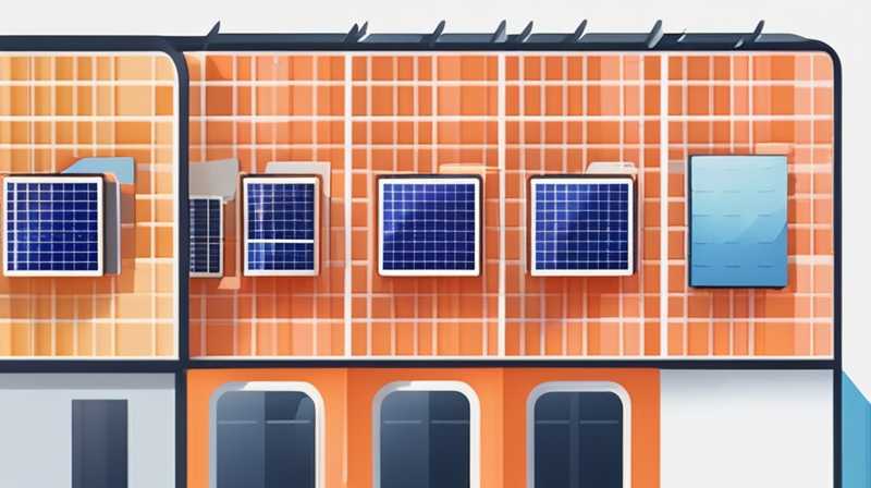 How many square meters does solar heating usually cover?