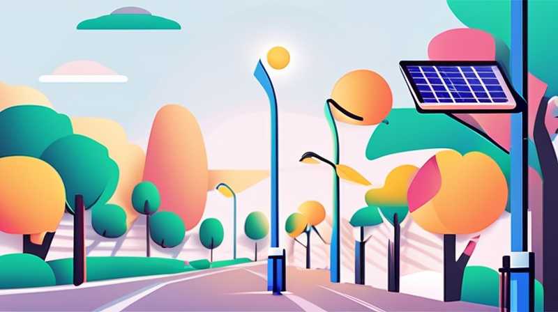 Why the new solar street light is not on?