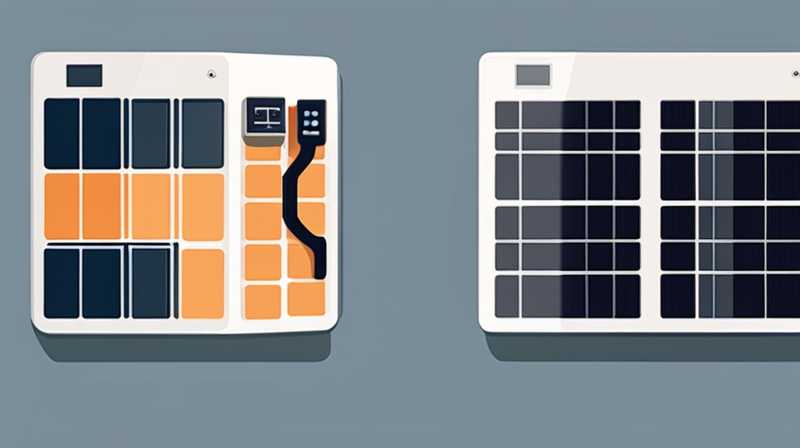 How to install the charging port of solar panels