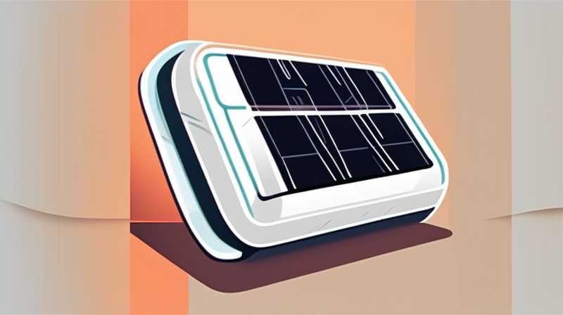 How to refuel solar battery