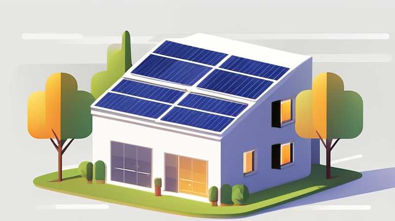 How to install solar panels on the first floor video