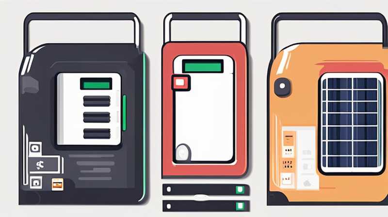 How to detect lithium battery solar lights