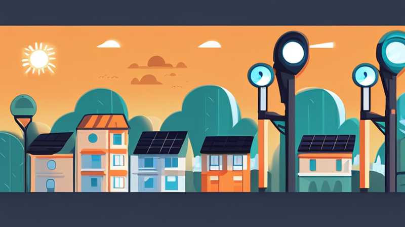 What are the solar street lights like surveillance?