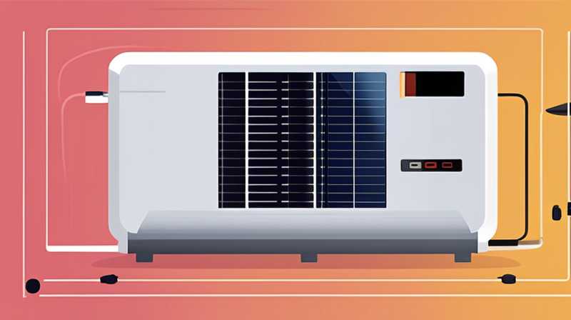 How to use solar inverter power supply