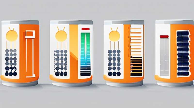 How many amperes of battery can be charged by solar energy?