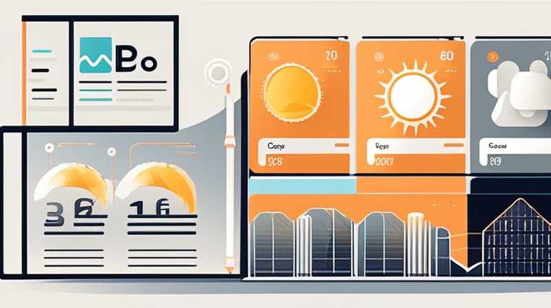 How to connect a simple solar display