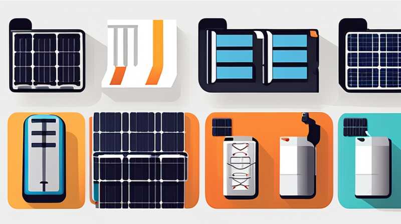 How to make solar panels with batteries