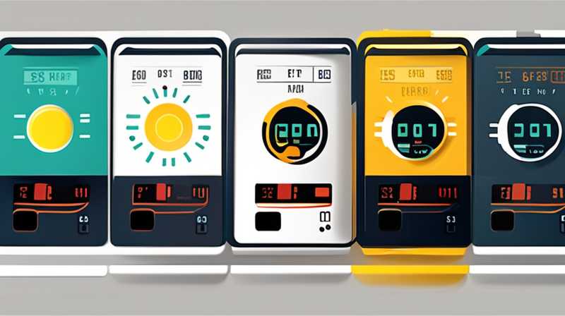 How to repair the solar smart meter when it is out of power