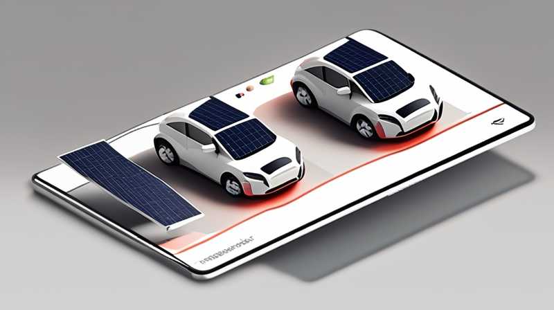 How many cars have solar panels?